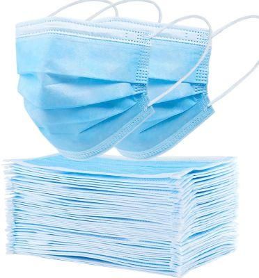 Medical Masks None-Woven Disposable Face Masks High Bacterial Filtration Efficiency