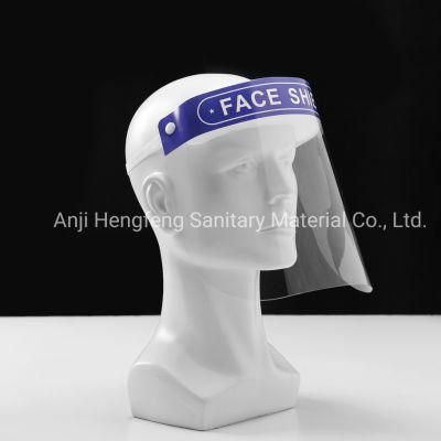 Plastic Protection Isolation Anti-Fog Full Face Shield with Sponge with ISO