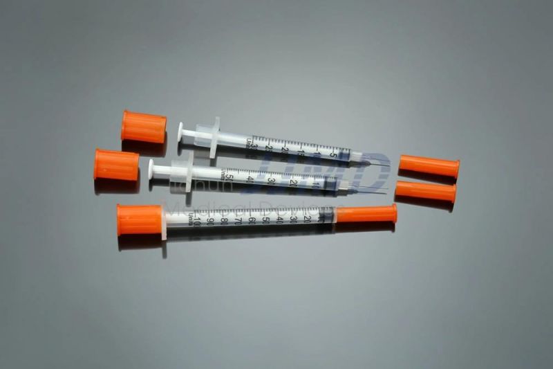 Disposable Insulin Syringe 0.3/0.5/1 Ml with CE