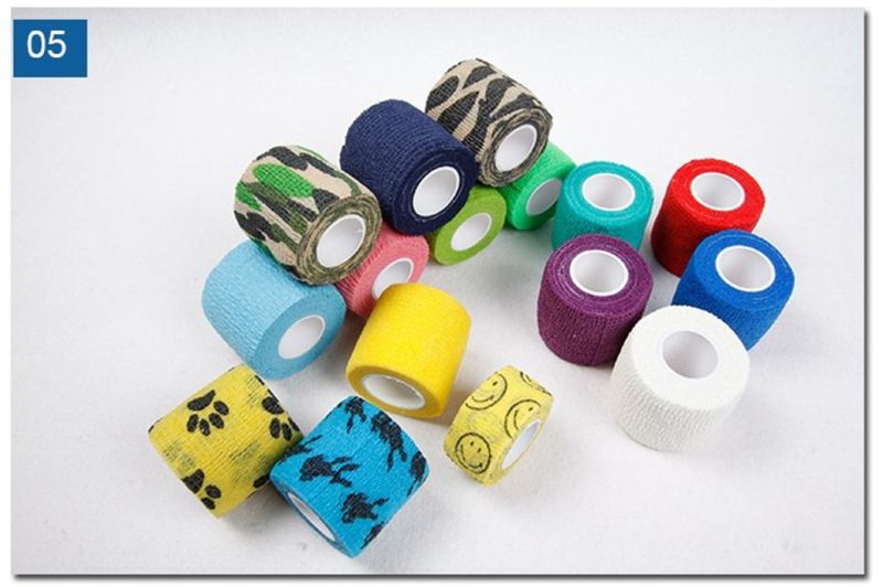 Medical High Elastic Bandage 72% Polyester 28% Rubber