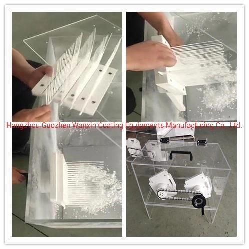 Plastic Nasal Throat Swabs Medical Consumables Virus Detection Sample Collection Swabs Flocking Machine