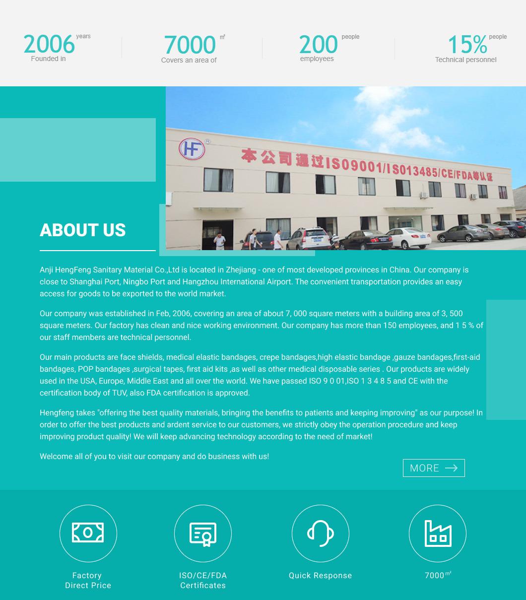 Mdr CE Approved Self-Adhesive Bandage Printed Custom Cohesive Bandage Packaged in Carton