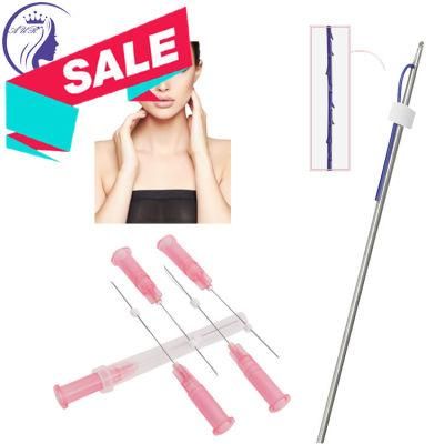 Manufactory Price for Face Lifting Treatment with Blunt Cannula Lorea Pdo Screw Thread
