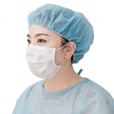 3 Ply Face Mask Non-Woven Disposable Protective Face Mask Face Mask Disposable Earloop in Stock