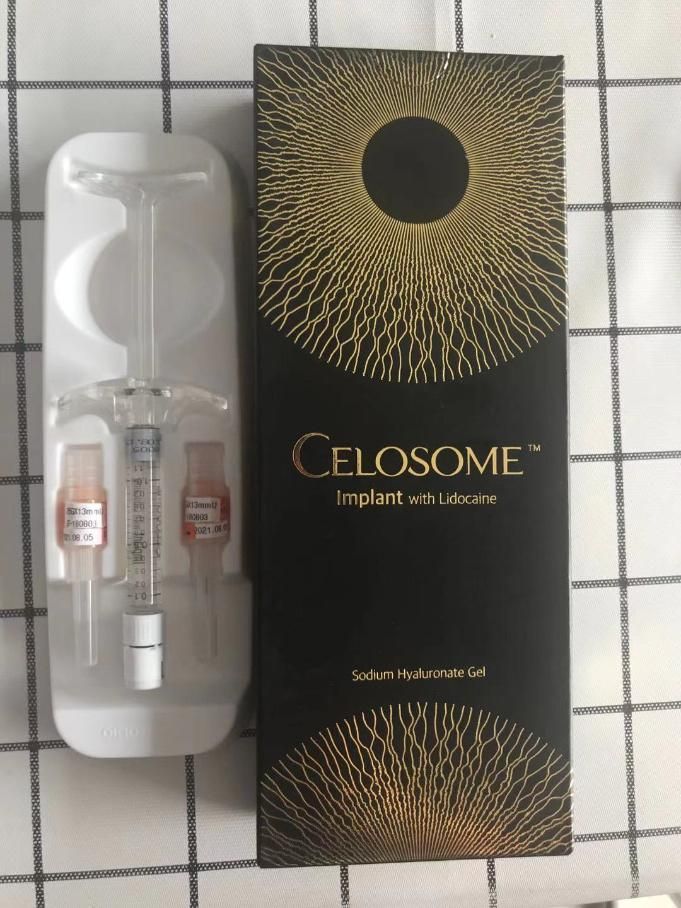 Celosome Acido Hialuronico Hyafiller Fillers Hyaluronic Acid 100% Pure Rell Facial 1 Ml Syringes Injections