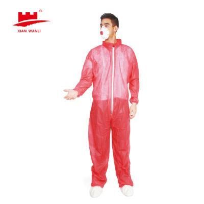 Disposable PP Nonwoven SMS Hood Jacket Trousers Medical Lab Coat Workshop Cleanroom Uniform Coverall