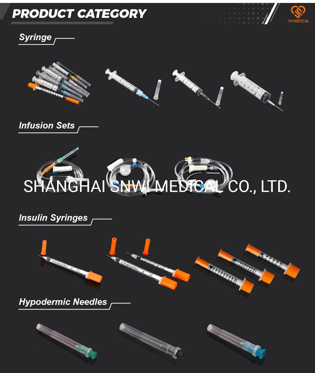 Medical Disposable with Catheter Tips Sterile Syringe