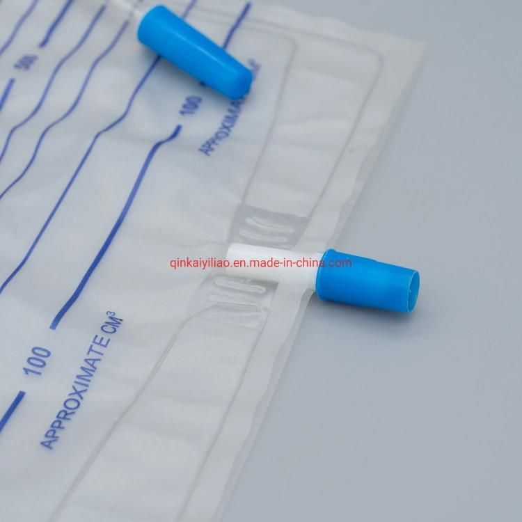 Disposable Urine Bag/Drainage Bag with Push-Pull Valve