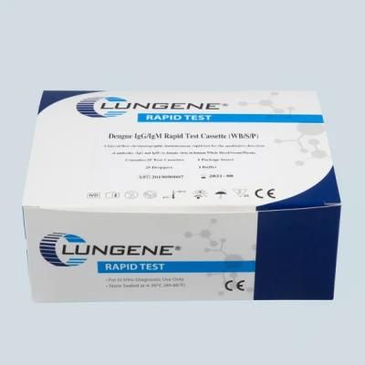 Medical Supplies Dengue Lgm Lgg Rapid Test Kit
