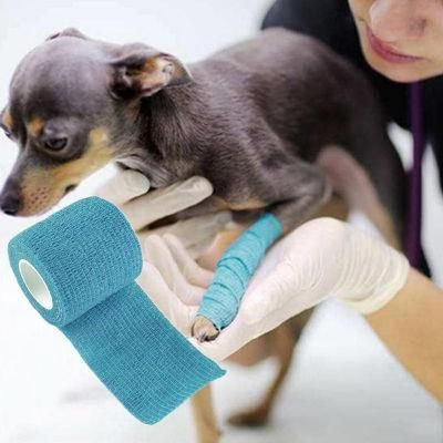 Heaven Printed Colorful Pet Veterinary Non-Woven Cohesive Bandage
