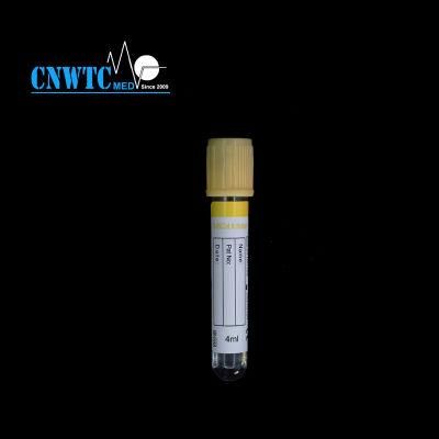 3ml 6ml 9ml Glass Gel &amp; Clot Activator Tube Yellow Top Vacuum Blood Collection Tubes