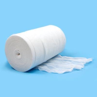 Jr276 CE ISO 100 Yards Bleached White Sterile Absorbent Hemostats 500g Gauze Roll