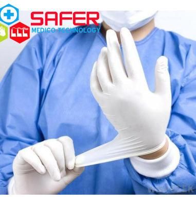 Factory Price Disposable Surgical Latex Gloves Sterile with Power Free