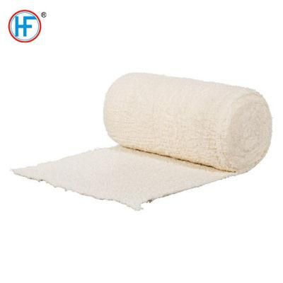 Mdr CE Approved Disposable Hemostasis Elastic Crepe Bandage with Fastening Clips for All People