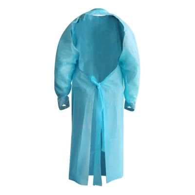 CPE Gown PE Disposable Aprons with Sleeves Disposable PE Protective Gown