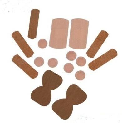 Brown Wound Plaster Medical Supplies PE Band Aid
