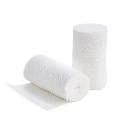 Medical Custom Adhesive Cotton Absorbent Gauze Bandage