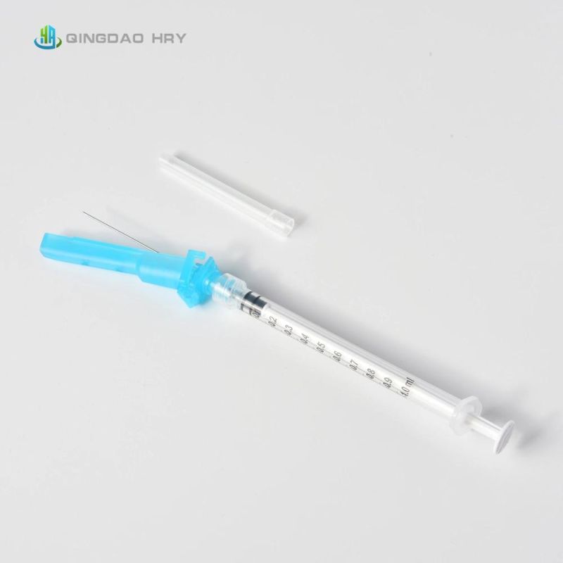Manufacture Supply Different Sizes of Syringe with Safety Needle 1ml-20ml