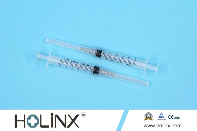Disposable Injection Syringe with Eo Sterile 1ml-100ml CE