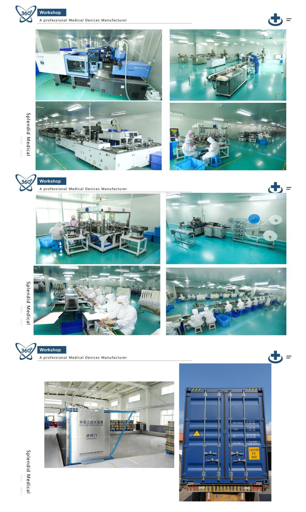 Disposable Safety Protective Powder Free Nitrile Gloves Vinyl Gloves Latex Gloves PE Gloves with En374 Blue with Cheap Price
