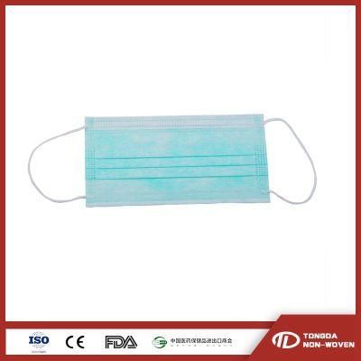 Manufacturer Supply Disposable 3ply Bfe99.8% Blue Black Green Colorful Medical Surgical Mask Waterproof Protective Facemask