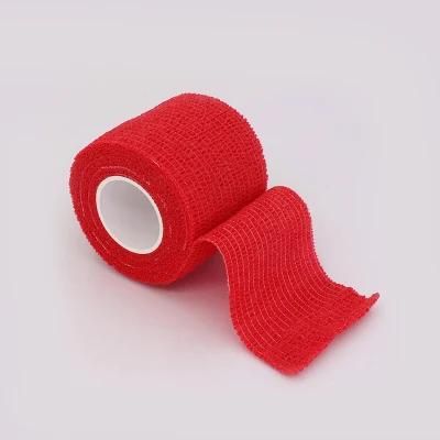 Cotton Waterproof Elastic Self Adhesive Medical Gauze Cohesive Bandage