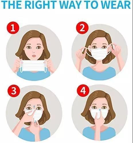 3D 3-Ply Disposable Protective Mask for Kids Children Bulk in Stock