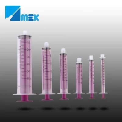 Enteral Syringe with Enfit Connector Silicon Pad Type