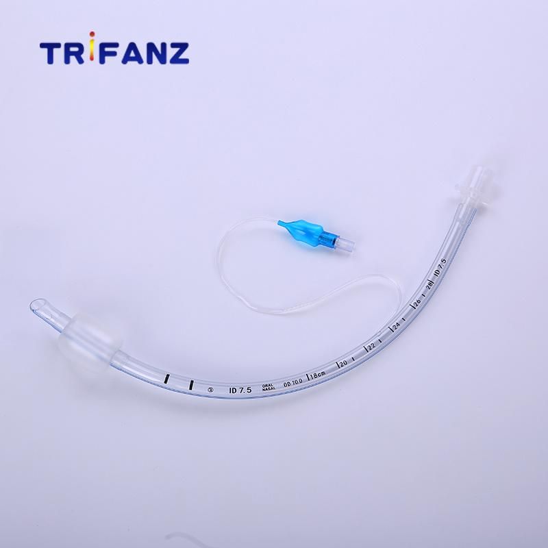 Disposable Nasal Oral Preformed PVC Endotracheal Tube Cuffed (North-Face)