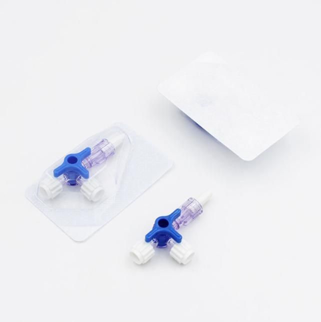 Disposable Medical Three Way Stopcock with CE&ISO
