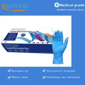 Disposable Hand Protection Nitrile Gloves Wholesale High Quality Powder Free Manufacturer Non-Sterile Ambidextrous Latex PVC Gloves