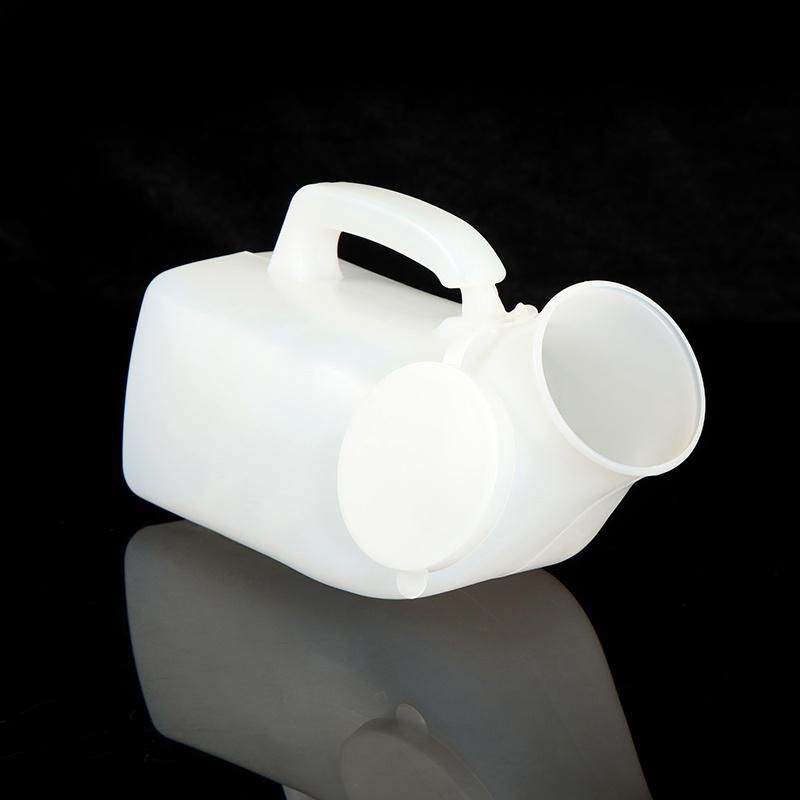 Portable Male Urine Test Bottle for Hospital with Hanging Lid