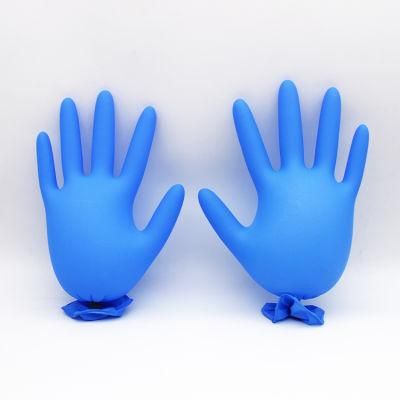 Disposable Safety Protective Powder Free Nitrile Gloves with En374