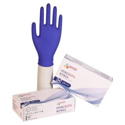Nitrile Gloves Production Line Cobalt Blue Disposable
