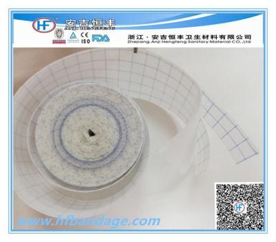 Mdr CE Approved Surgical Fixation Tape Blue Latticed with a Five-Year Shelf Life