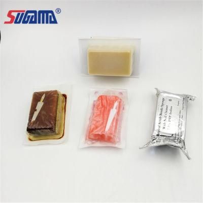 Factory Price Disposable Medical Surgical Hand Washing Cleaning Scrub Brush with Nail Cleaner