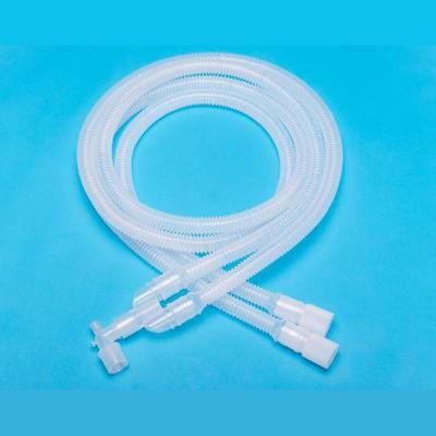 CE Disposable Corrugated Breathing Circuit Water Trap for ICU Device