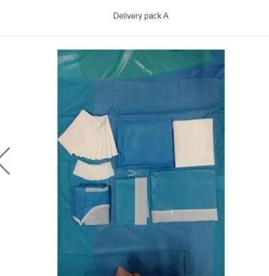 Medical Product Disposable Surgical Delivery Pack Kits Disposable Surgical Kit for Dental Use in Hospital and Clinic