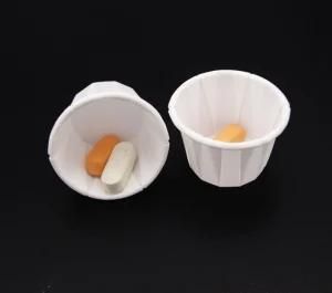 1oz Disposable Biodegradable Pulp Paper Souffle Cup