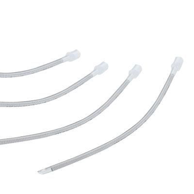 Hot Sale Medical PVC Oral/Nasal Reinforced Endotracheal Tubes Without Cuff
