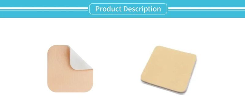Disposable Good Absorption Foam Dressing Soft Silicone Sterile Wound