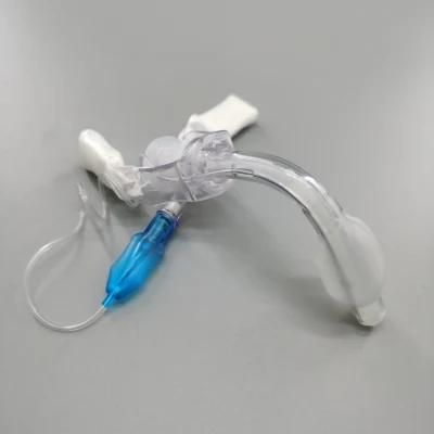 Medical Tracheostomy Tube Disposable Tracheostomy Tube with Inner Cannula / Cuffed