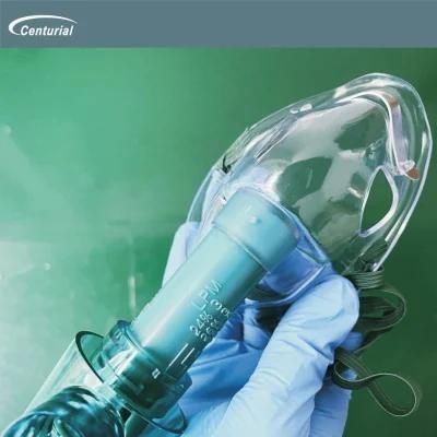 Wholesale Customized Medical Grade PVC White Adjustable Venturi Oxygen Mask