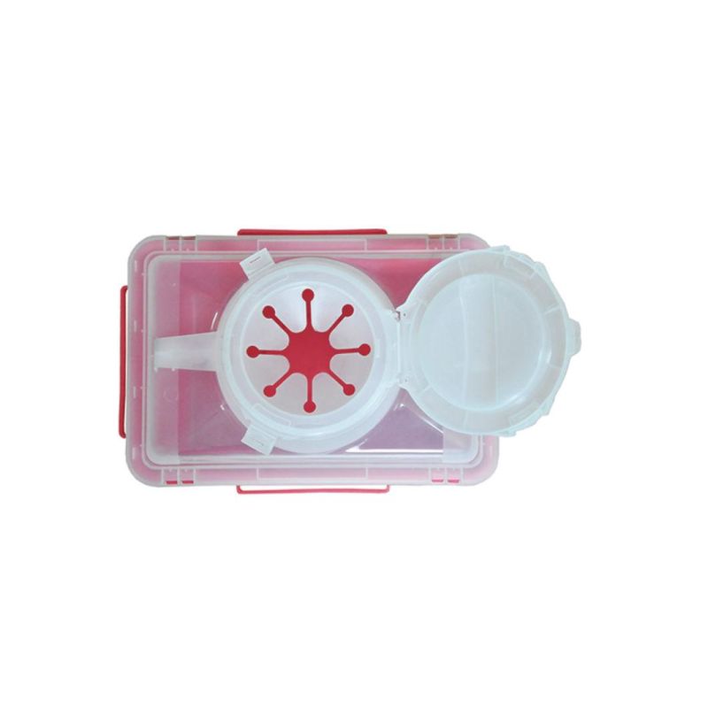 2 Gal Hospital CE Certificate Sharps Disposal Container Medical Safety Box for Syringe, Needle