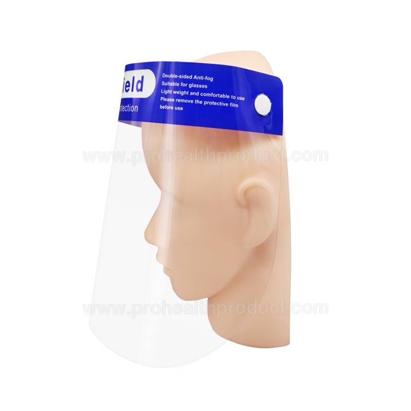 Factory Approved Face Anti Splash Face Guard PET Face Protection Shield