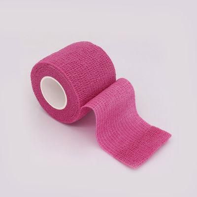 China Wholesale Veterinary Self Adhesive Cohesive Colored Elastic Bandage