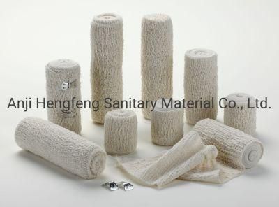 Medical Elastic Spandex Crepe Bandage 15cm*4.5m