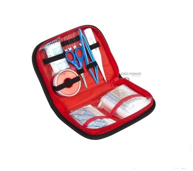 First Aid Kit for Driving Traveling Outdoor Home Red Portable First Aid Kit with Supplies