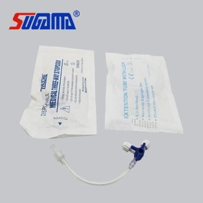 Male Lock Adapter Surgical Top Sale Hot Quality Three Way Stopcock with Extension Tube