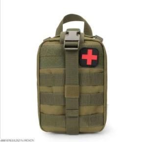 Outdoor Supplies Nylon Tactical Accessory First Aid Kit Medical Storage Pocket Red Cross Chapter Medical Kit
